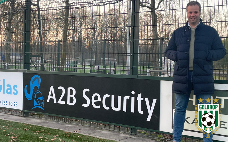 Een hartelijk welkom aan onze nieuwe bordsponsor: A2B Security