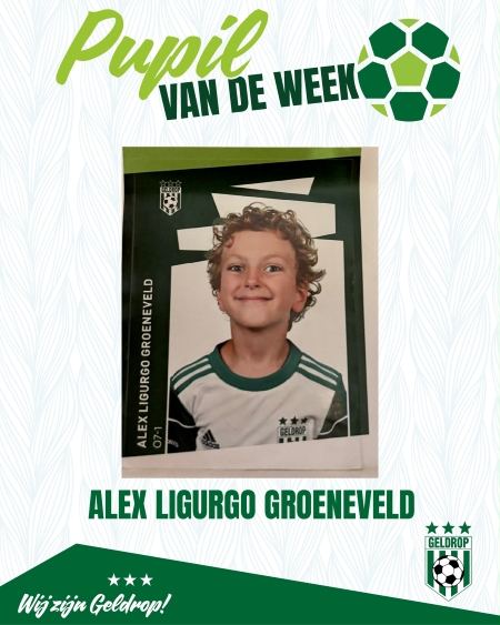 Pupil van de Week: Alex Liguro Groeneveld