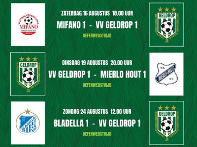 Voorbereidingsschema selectie