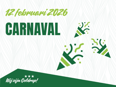 Eerstvolgende activiteit: Carnaval op 12 februari 2026!