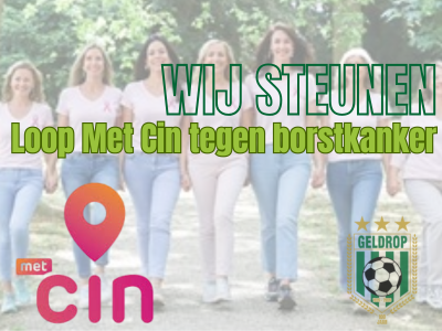 Wij steunen Loop met Cin tegen borstkanker