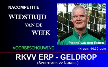 Hoofdtrainer Pierre van den Eeden blikt vooruit op promotiefinale tegen Erp