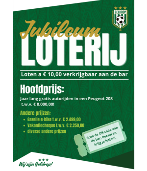 Jubileum Loterij: &quote;Win een jaar lang gratis autorijden!