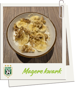 Magere kwark met noten