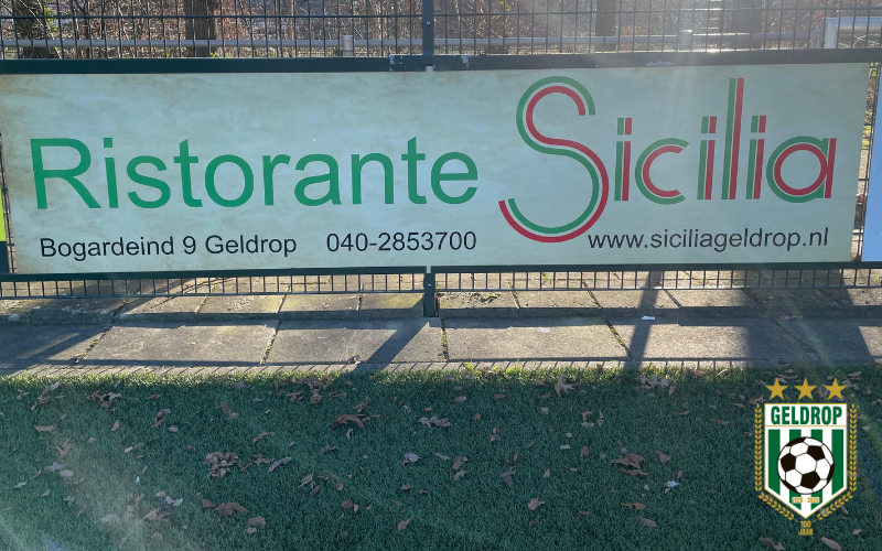 Een hartelijk welkom aan onze nieuwe bordsponsor: Ristorante Sicilia