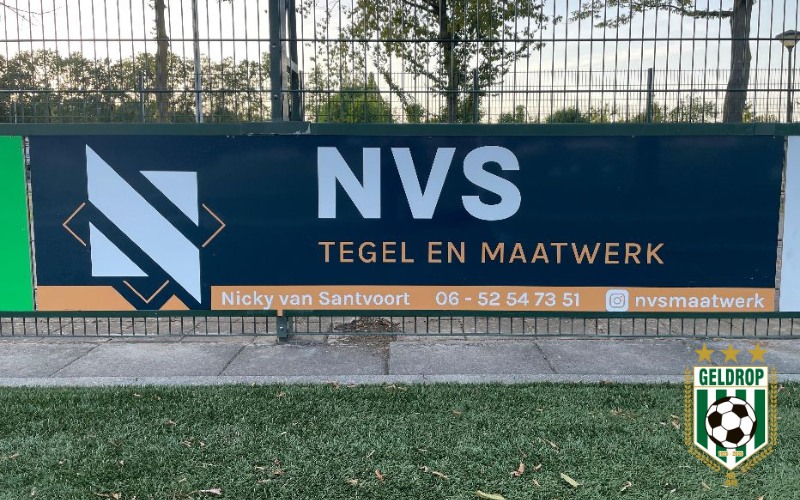 Een hartelijk welkom aan onze bordsponsor: NVS Tegel- en Maatwerk