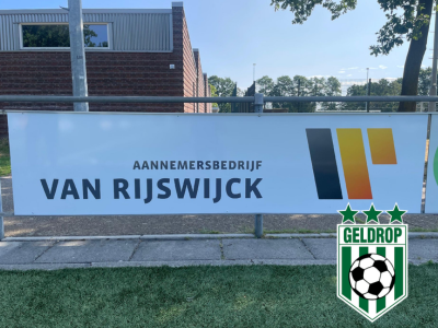 Sponsorschap verlengd: Aannemersbedrijf Van Rijswijck