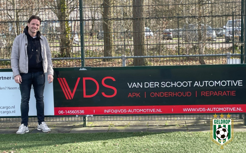 Een hartelijk welkom aan onze nieuwe bordsponsor: Van der Schoot Automotive