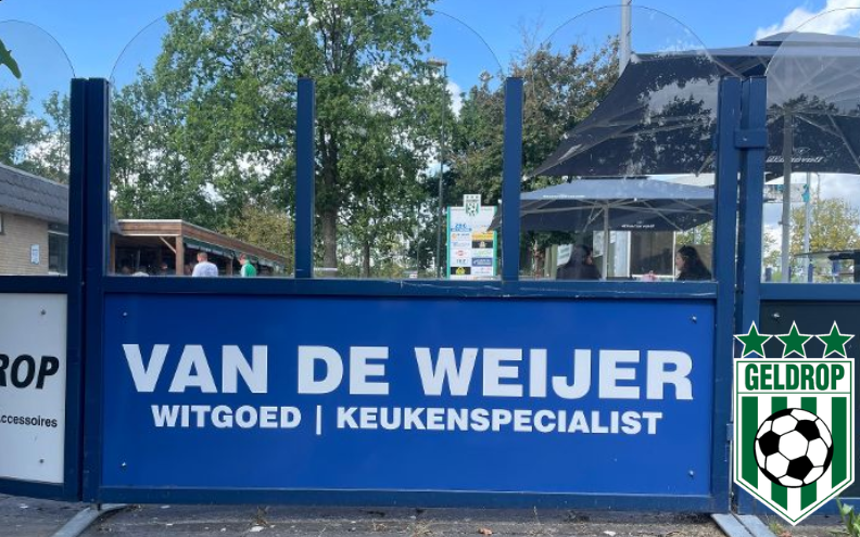 Een hartelijk welkom aan onze nieuwe terrasschermsponsor: Van de Weijer Witgoed- en Keukenspecialist